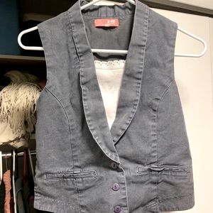 Vintage Urban Outfitters ⭐️ Lux ⭐️ Denim Vest